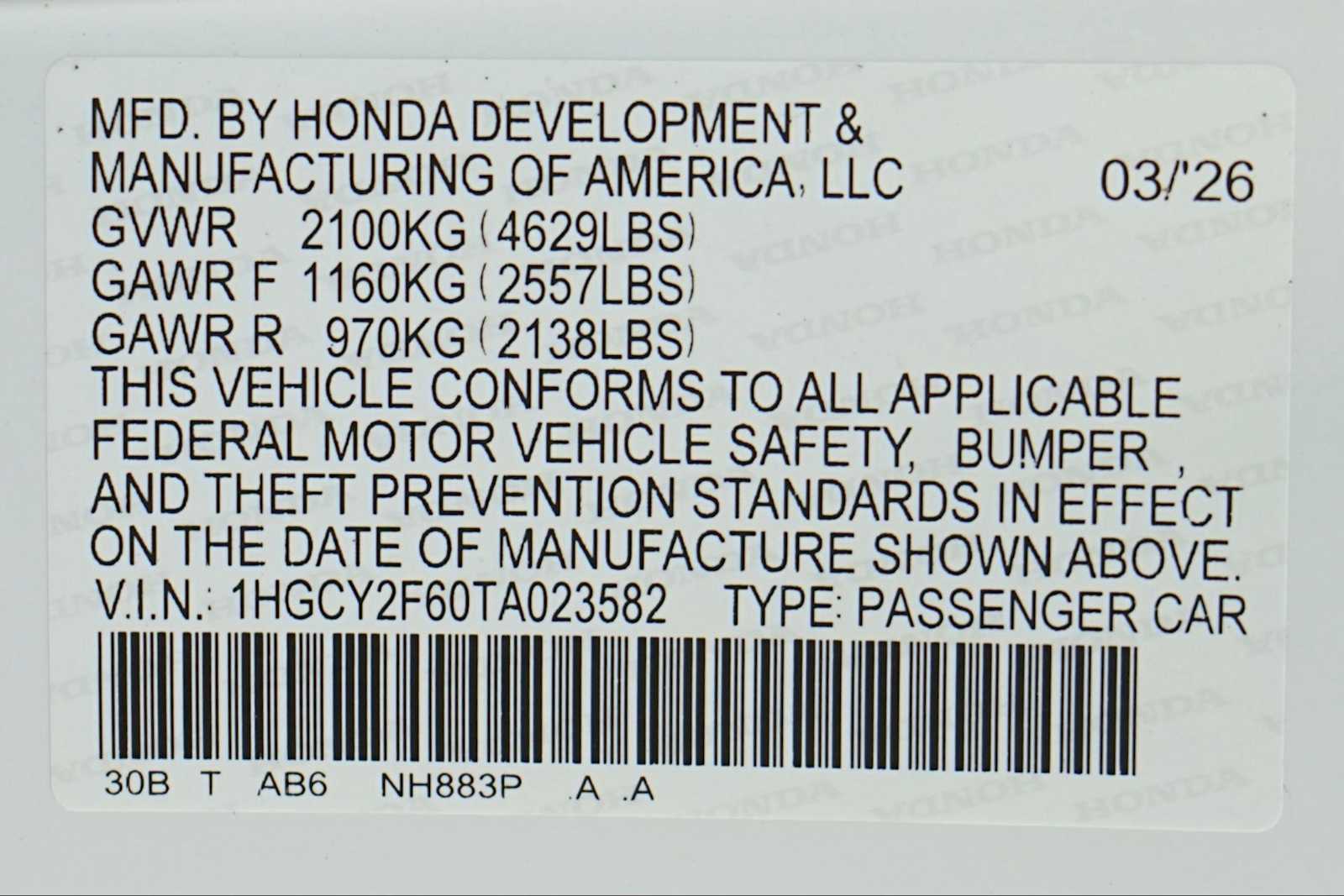 Thumbnail: 2026 Honda Accord - 21