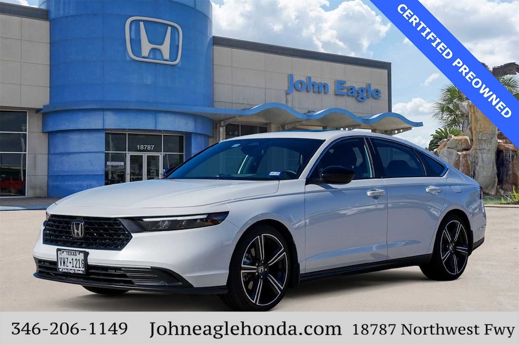 Certified 2025 Honda Accord Hybrid Sport Sedan