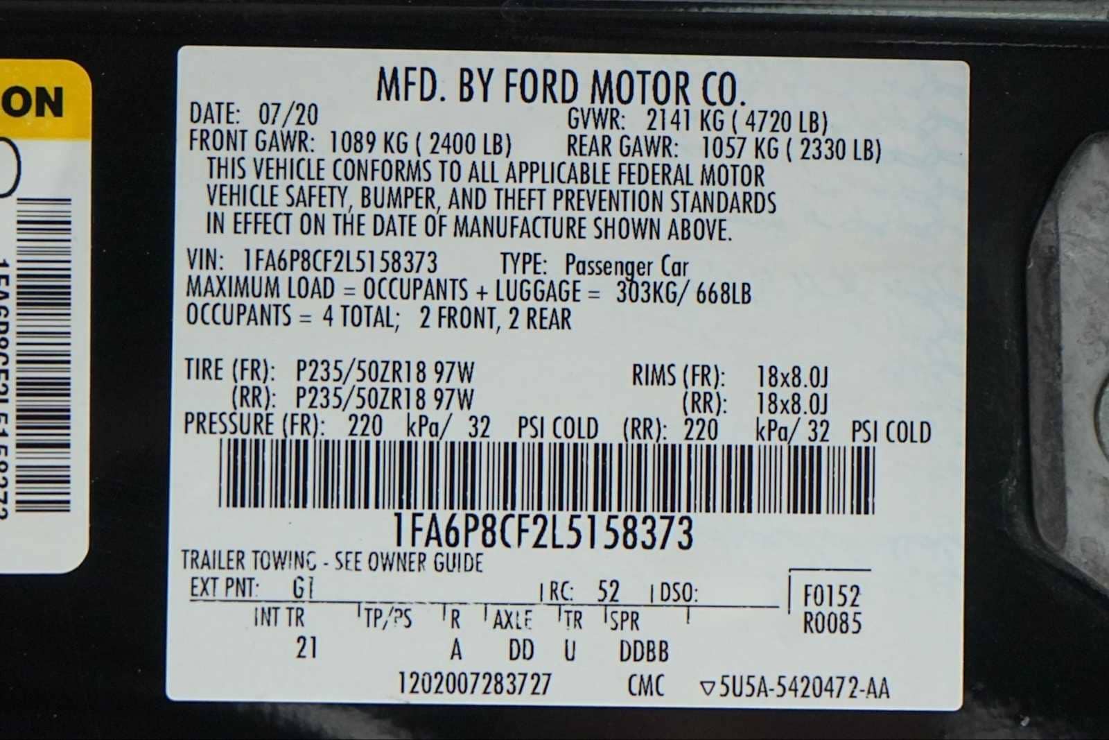 Thumbnail: 2020 Ford Mustang - 30