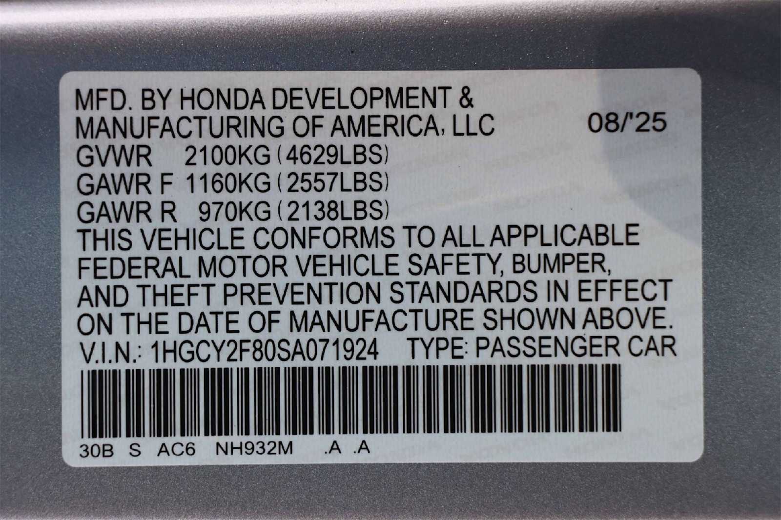 Thumbnail: 2025 Honda Accord - 21
