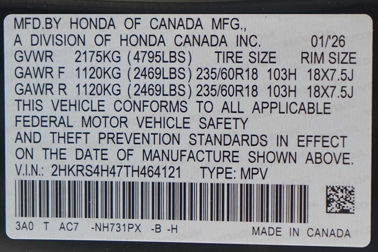 Thumbnail: 2026 Honda CR-V - 21