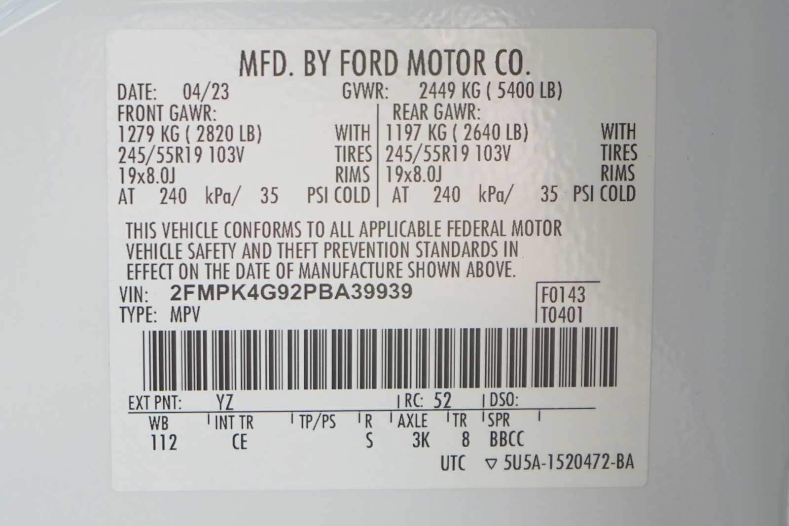 Thumbnail: 2023 Ford Edge - 30