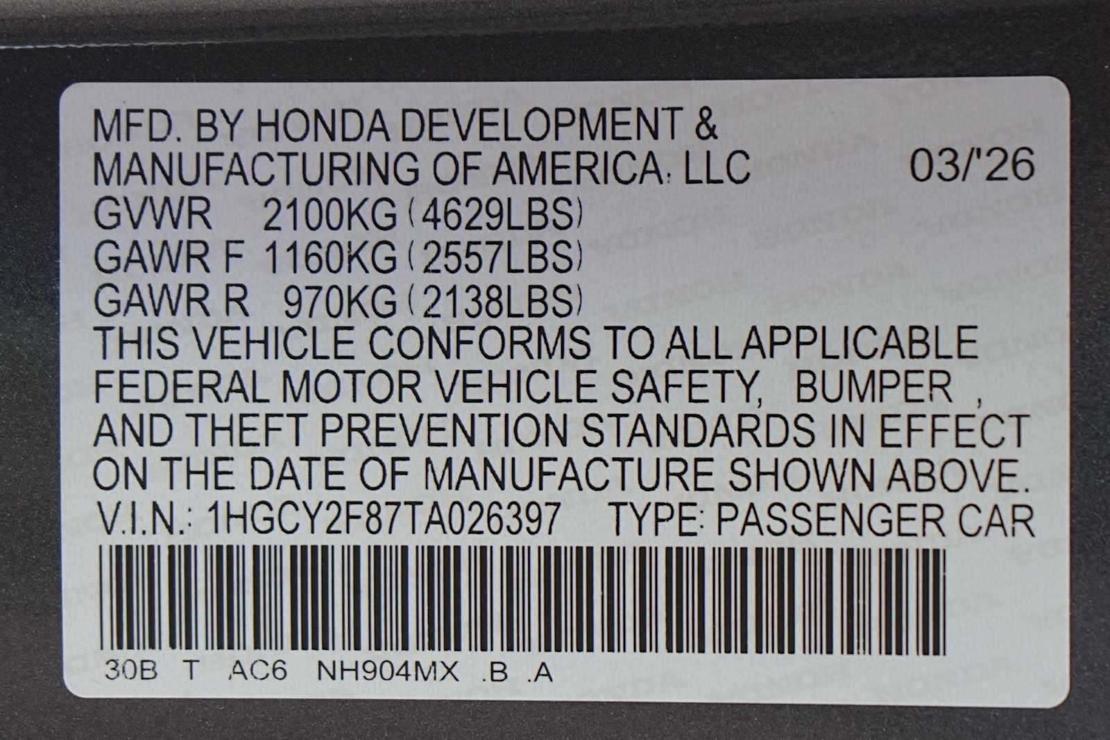 Thumbnail: 2026 Honda Accord - 21