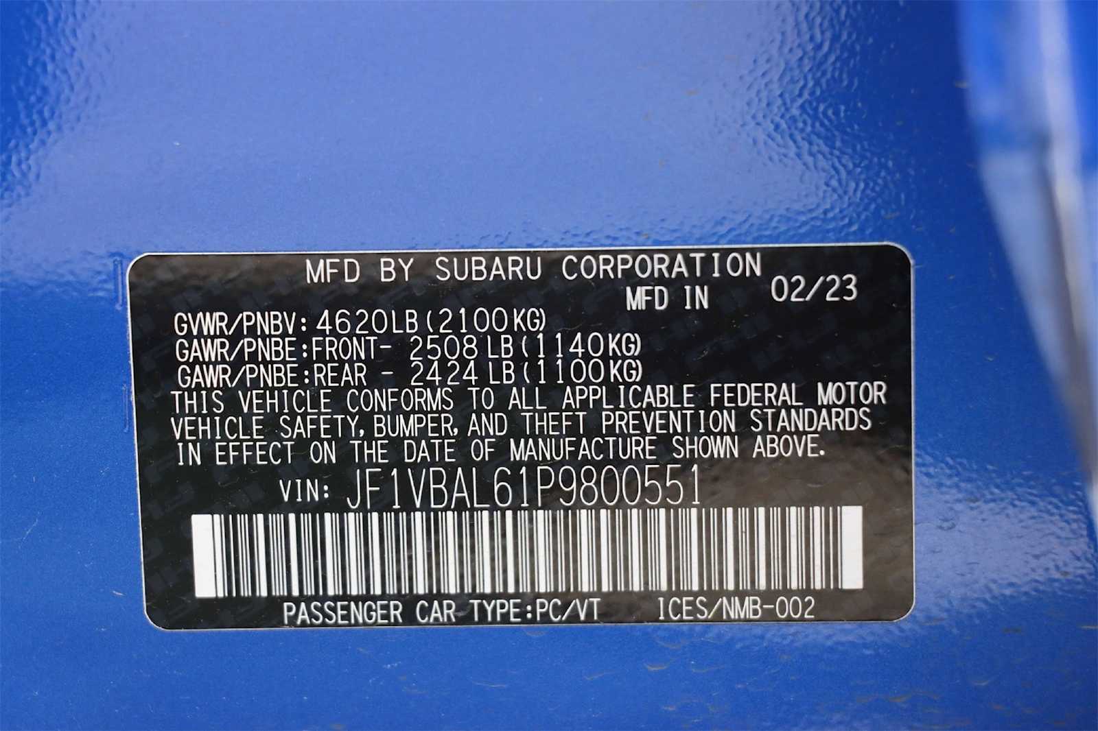 Thumbnail: 2023 Subaru WRX - 26