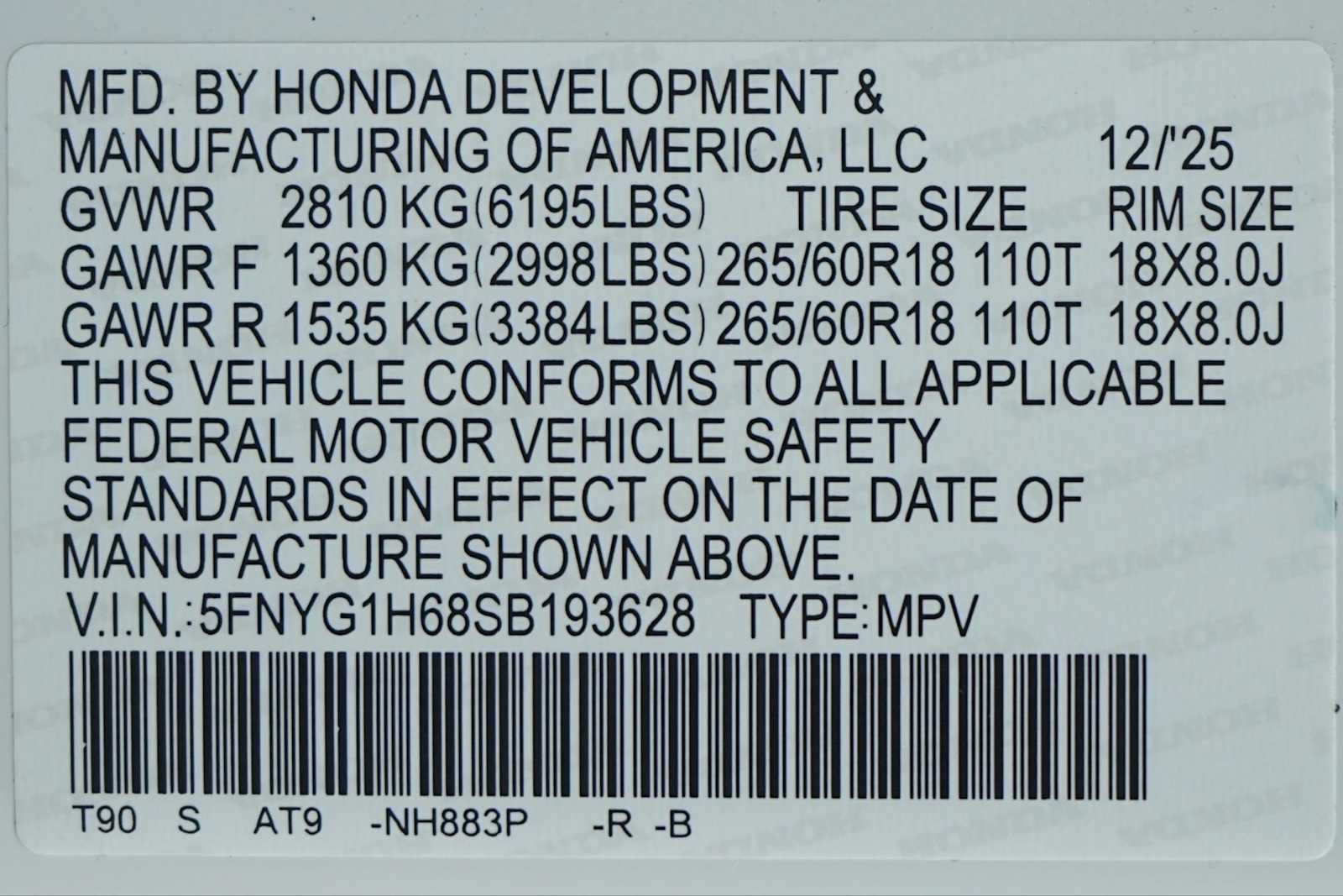 Thumbnail: 2025 Honda Pilot - 21