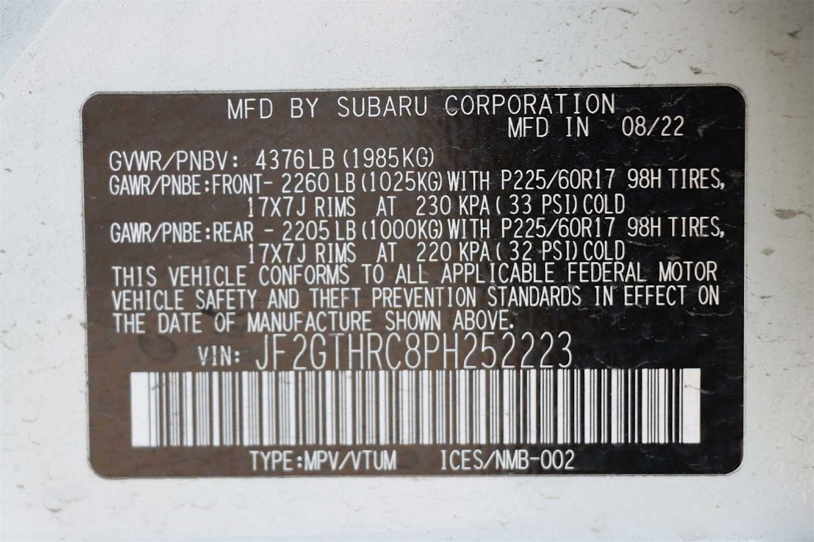Thumbnail: 2023 Subaru Crosstrek - 28