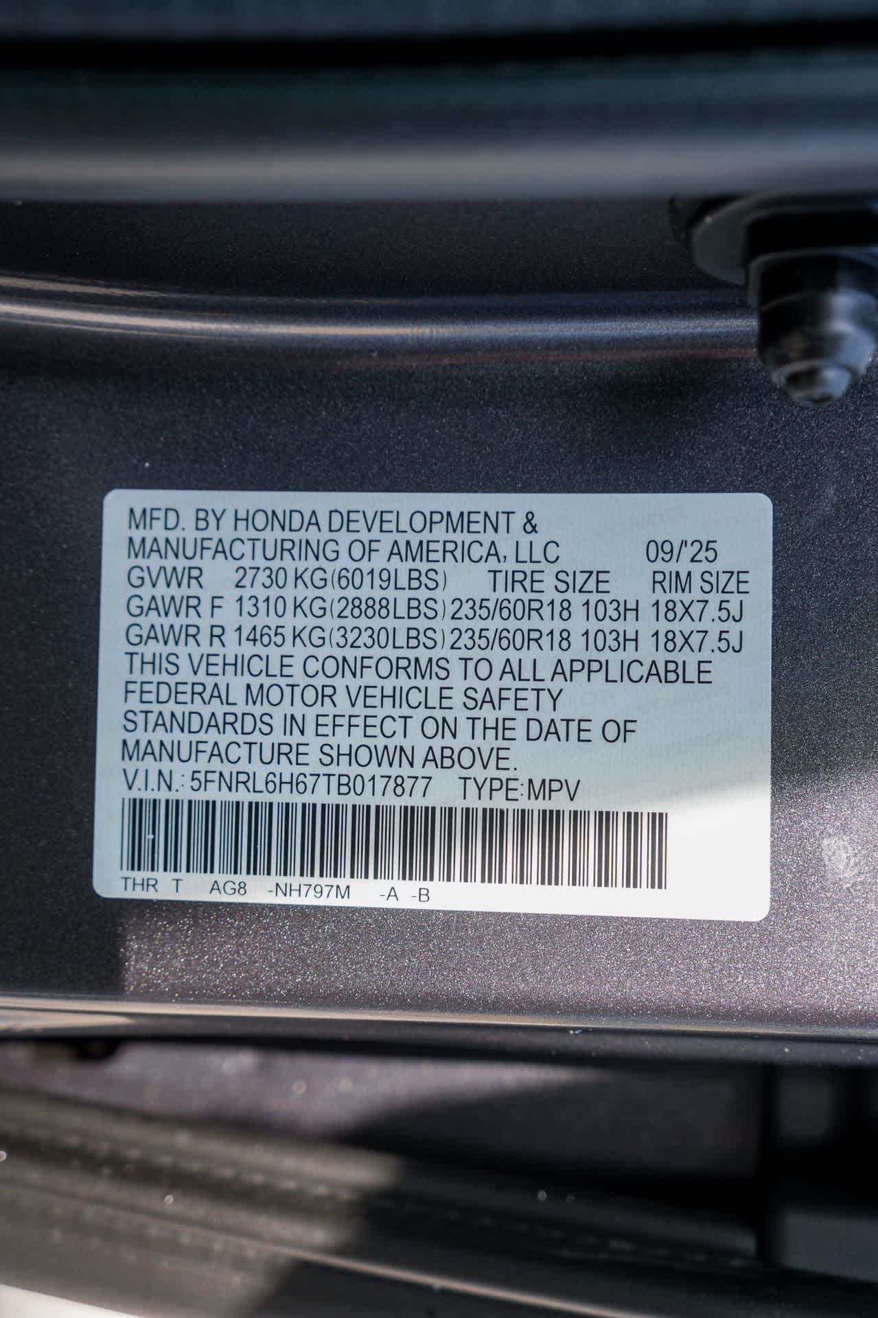 Thumbnail: 2026 Honda Odyssey - 21