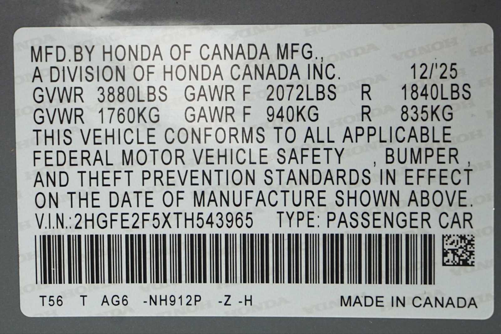 Thumbnail: 2026 Honda Civic - 21