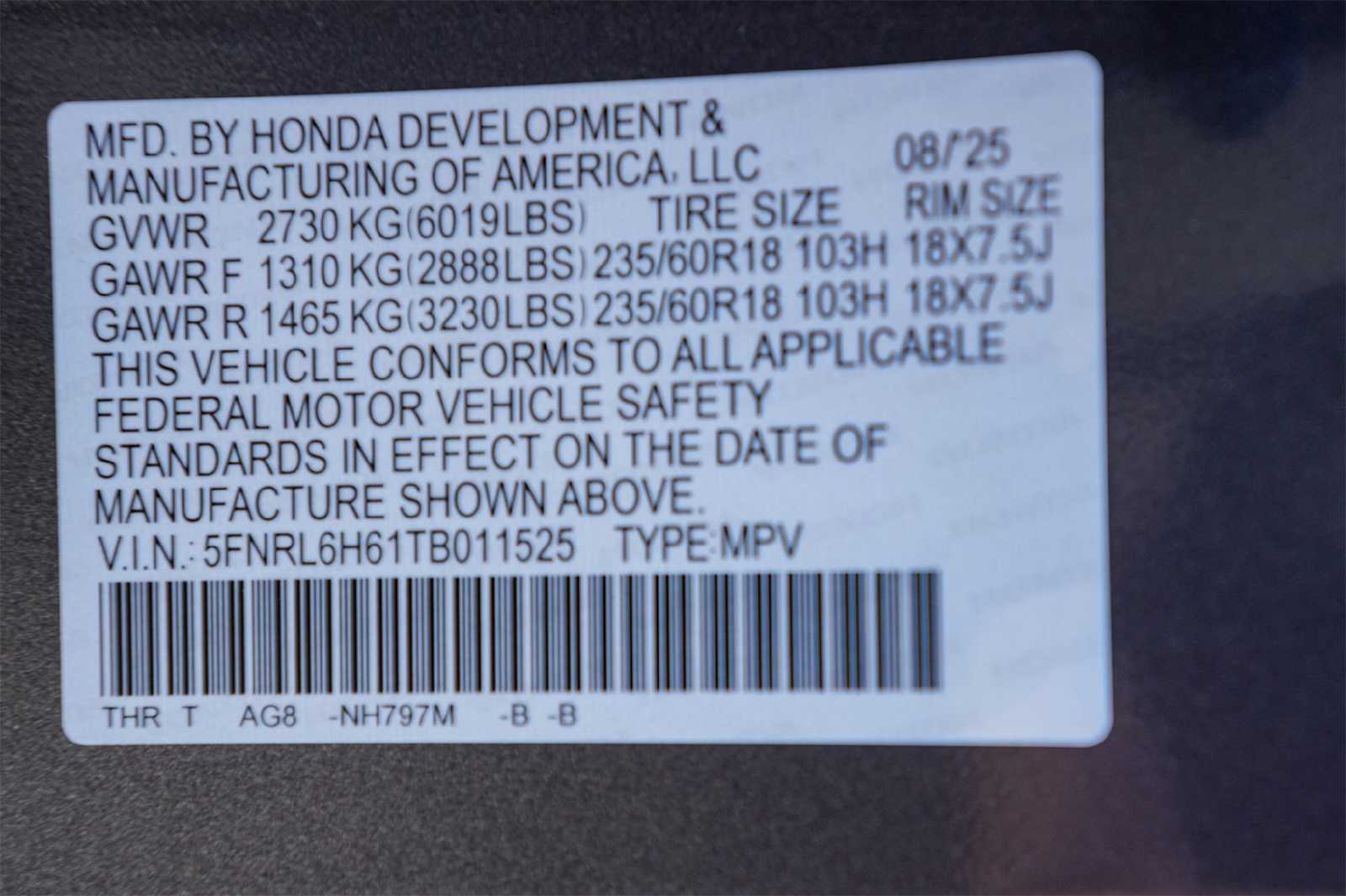 Thumbnail: 2026 Honda Odyssey - 21