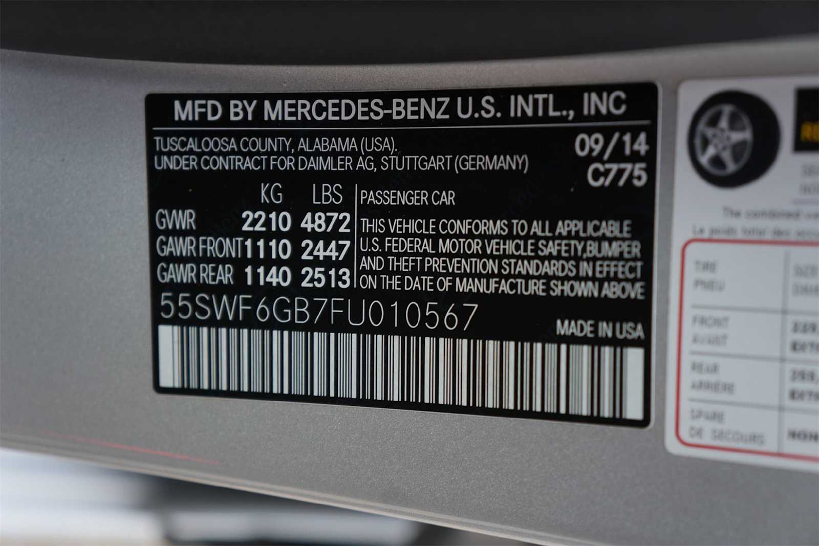 Thumbnail: 2015 Mercedes-Benz C-Class - 30