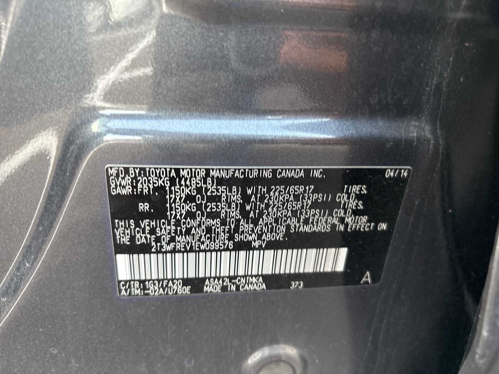 Thumbnail: 2014 Toyota RAV4 - 9