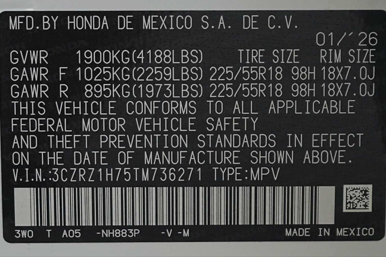 Thumbnail: 2026 Honda HR-V - 20