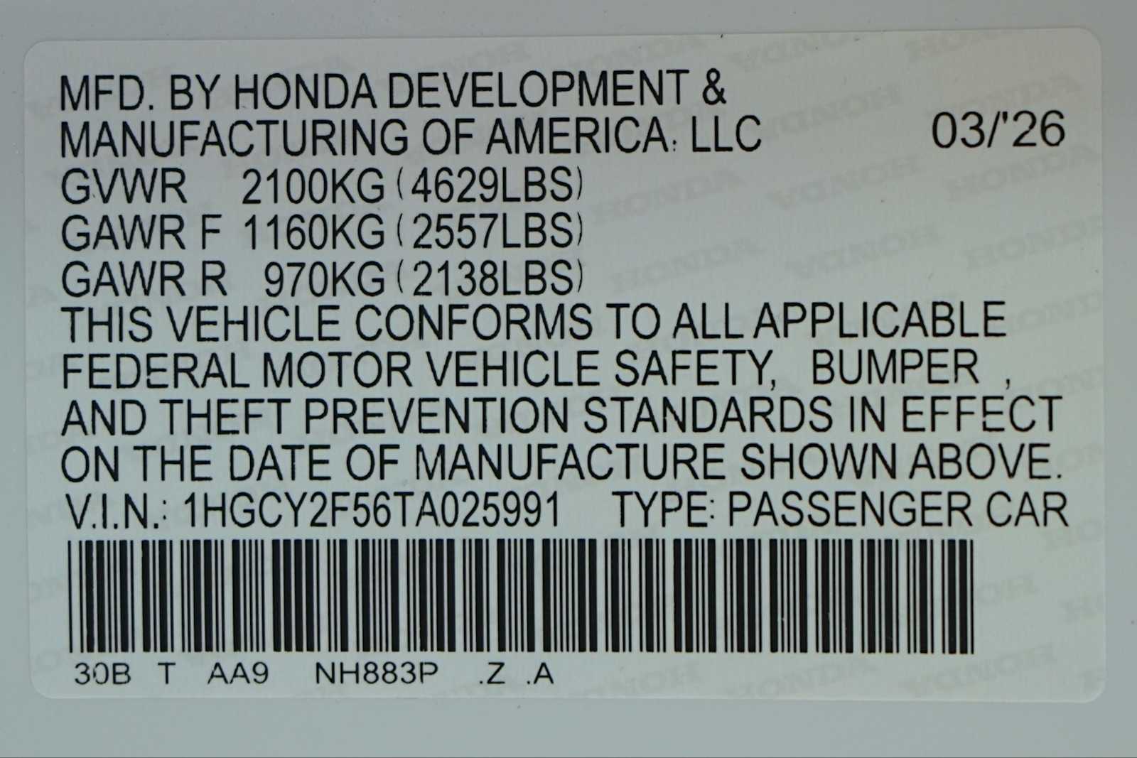 Thumbnail: 2026 Honda Accord - 21