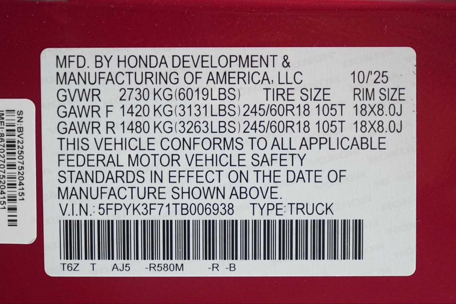 Thumbnail: 2026 Honda Ridgeline - 21