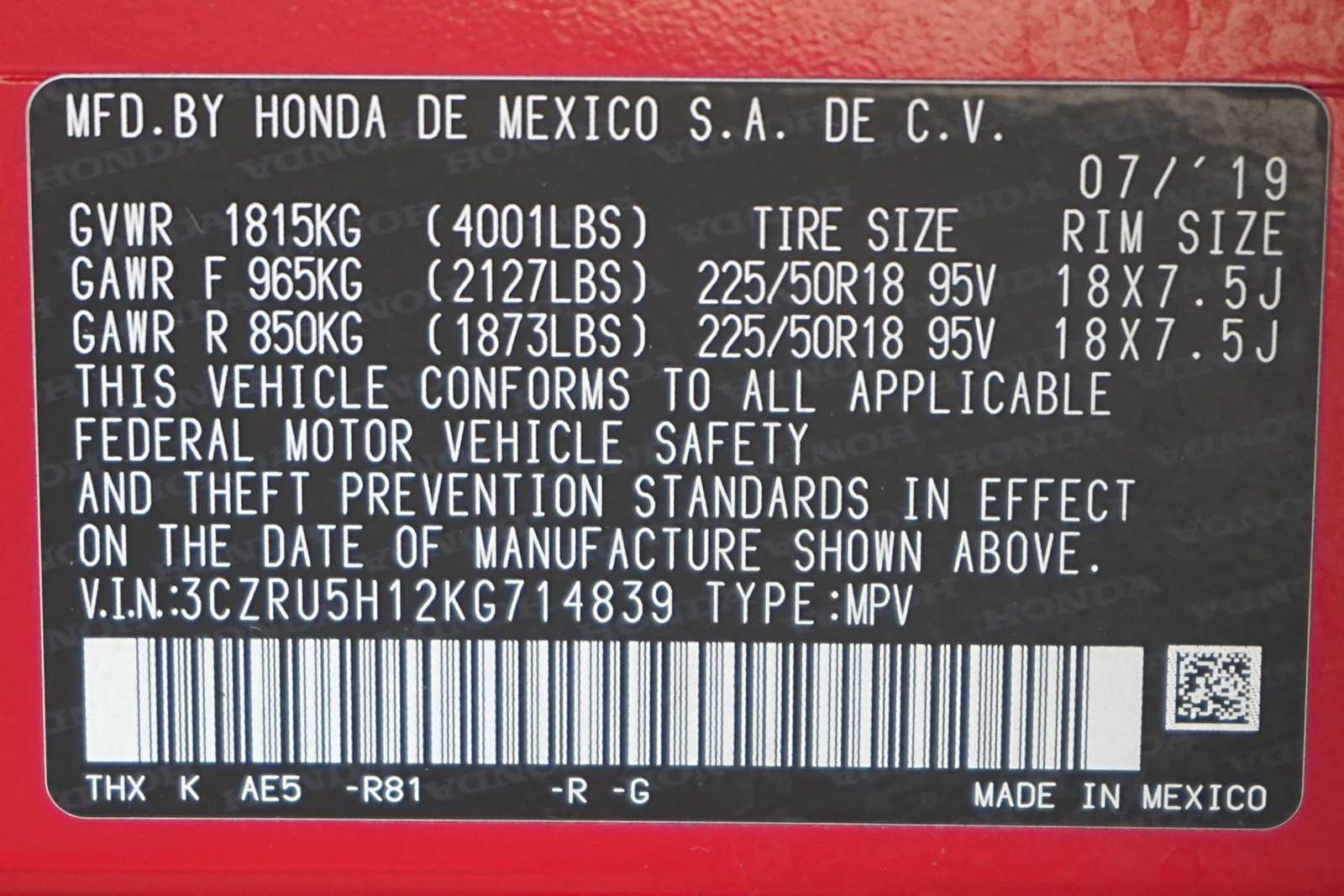 Thumbnail: 2019 Honda HR-V - 30