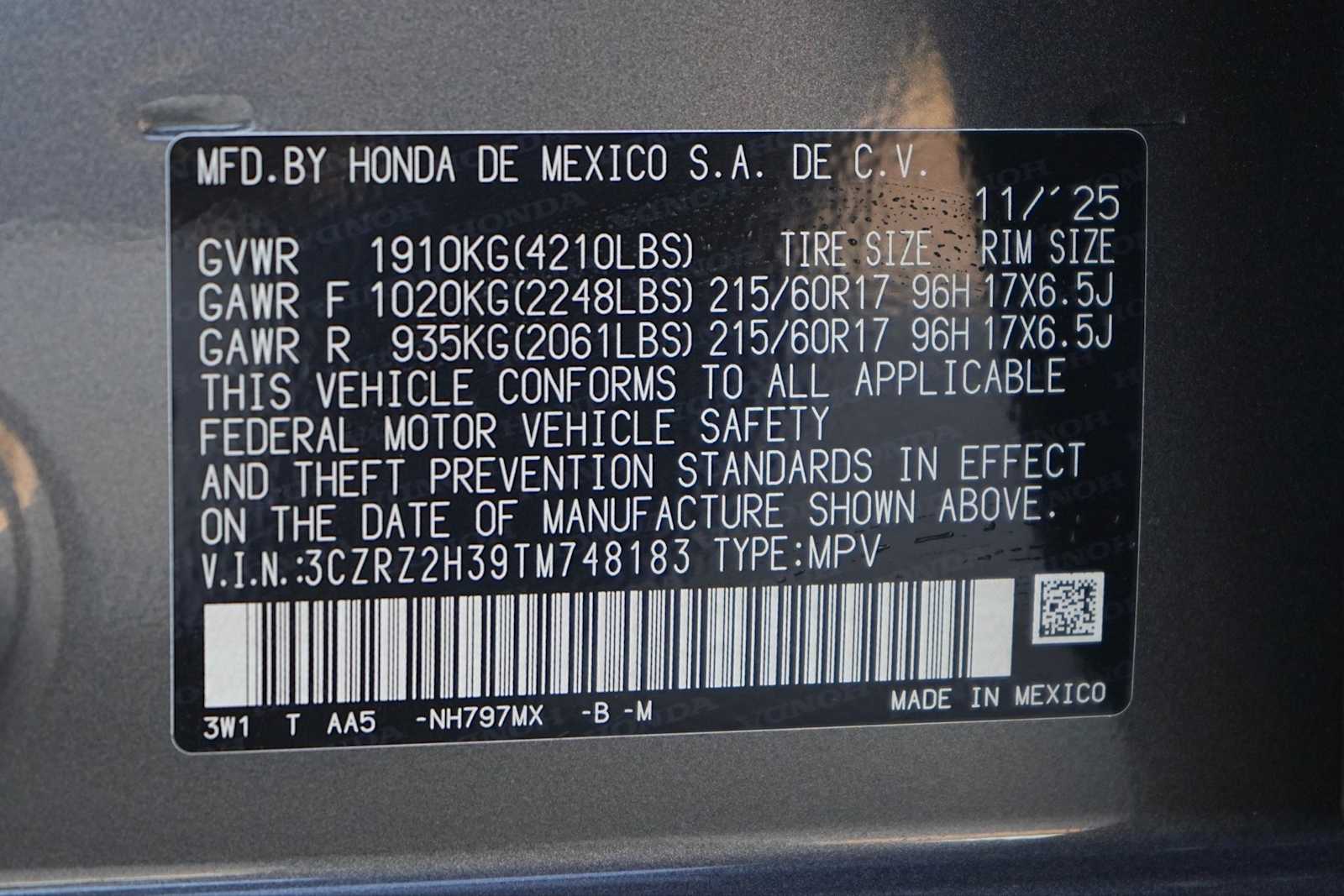 Thumbnail: 2026 Honda HR-V - 21