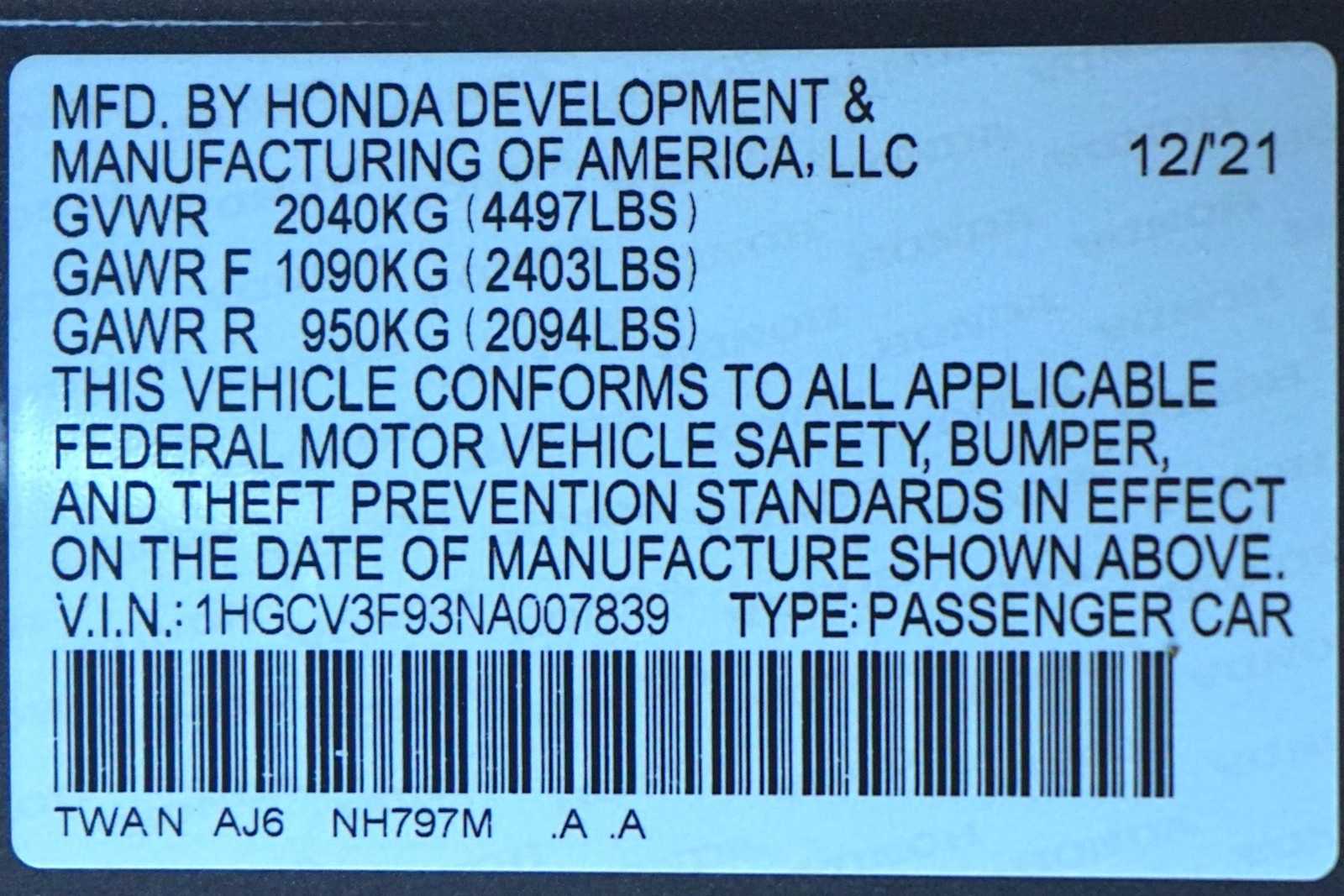 Thumbnail: 2022 Honda Accord - 30