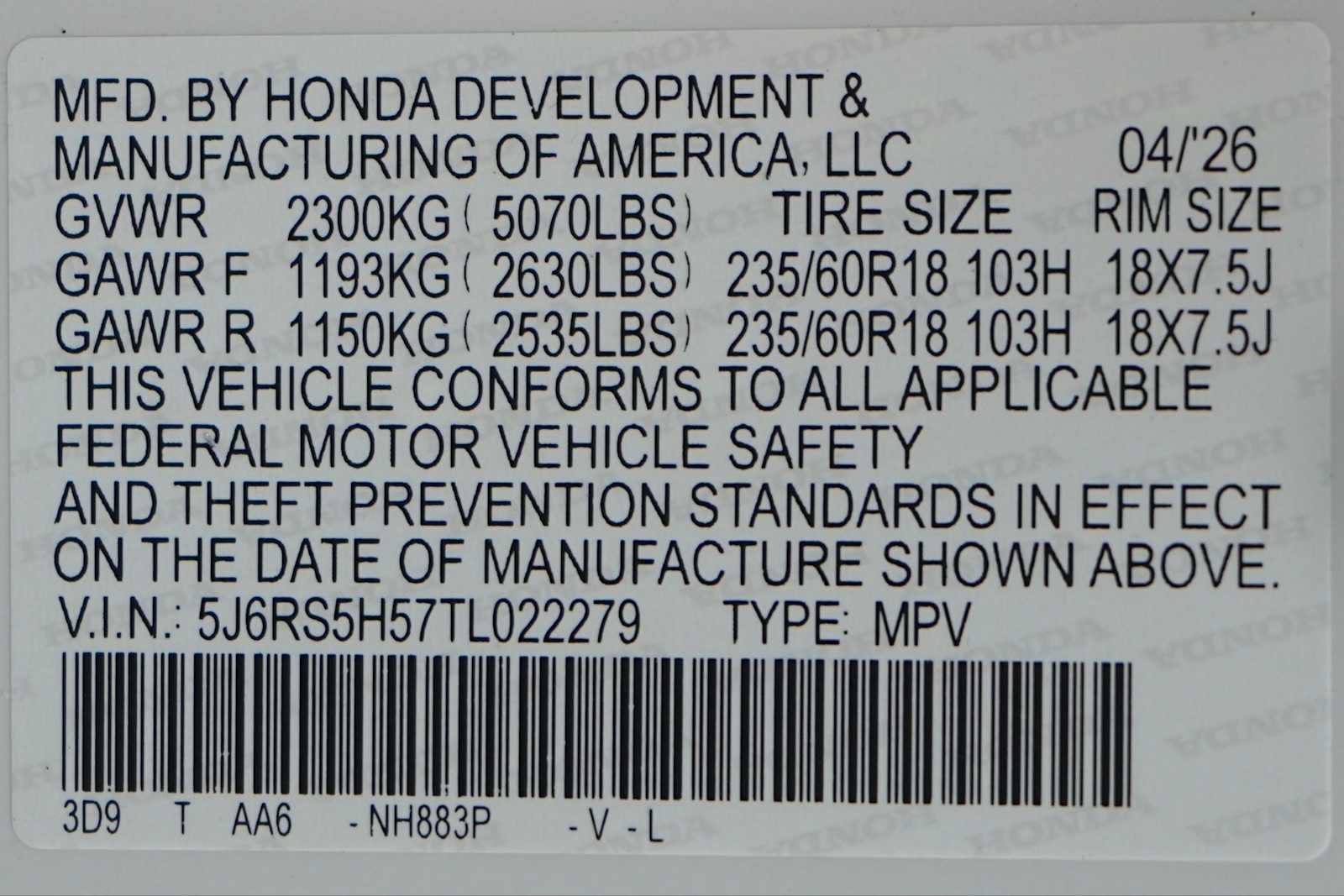 Thumbnail: 2026 Honda CR-V - 21