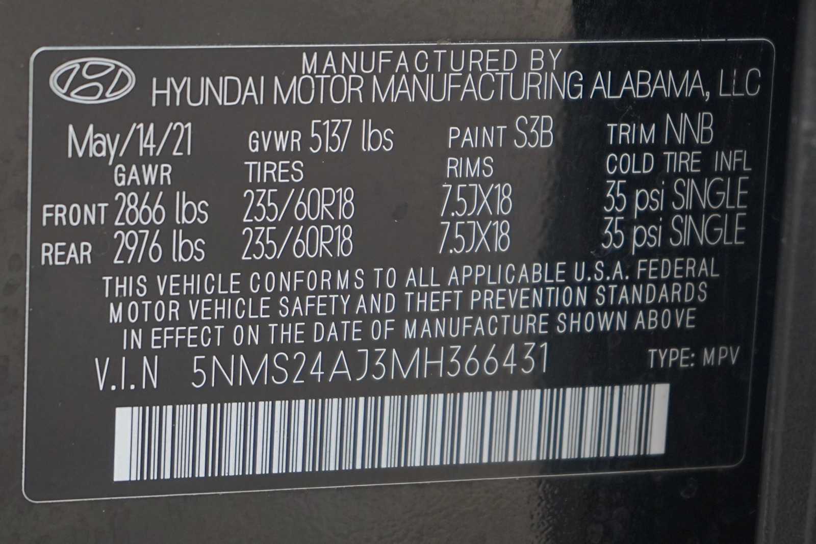 Thumbnail: 2021 Hyundai Santa Fe - 30