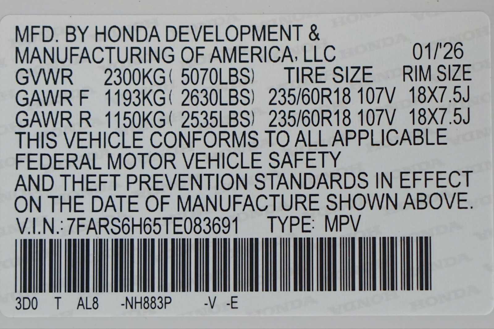 Thumbnail: 2026 Honda CR-V - 21