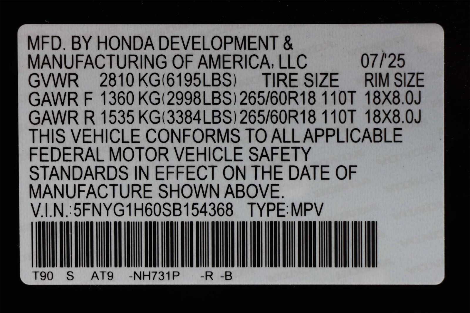 Thumbnail: 2025 Honda Pilot - 21