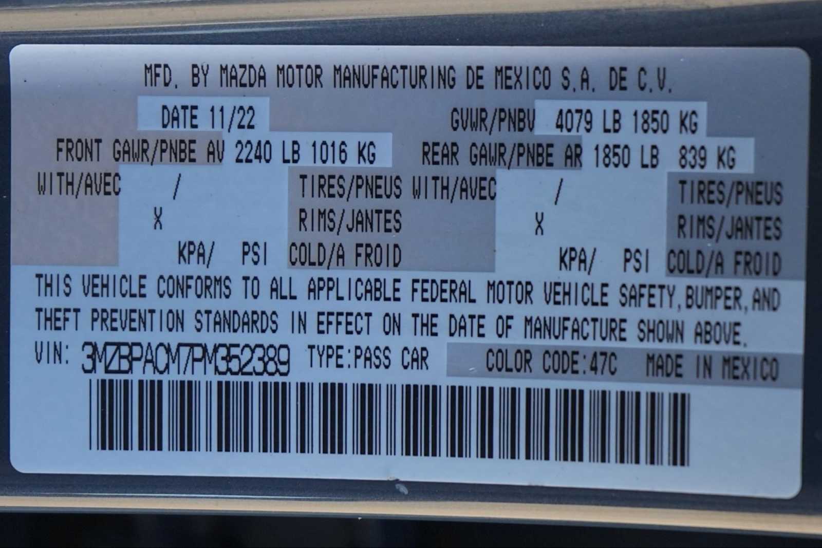 Thumbnail: 2023 Mazda Mazda3 - 30