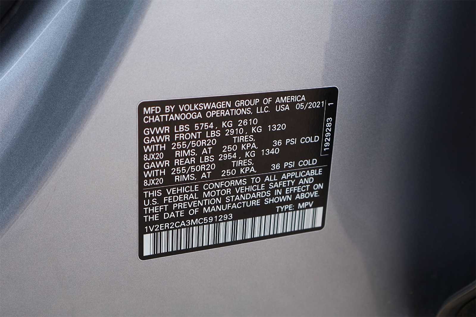 Thumbnail: 2021 Volkswagen Atlas - 21