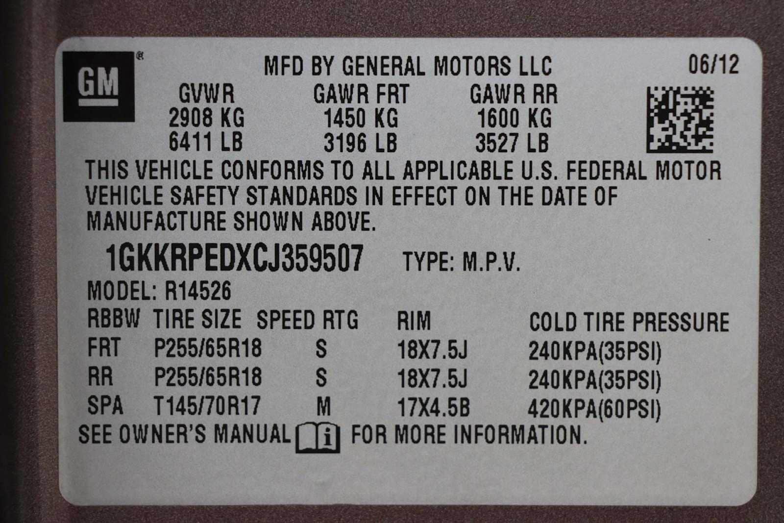 Thumbnail: 2012 GMC Acadia - 26