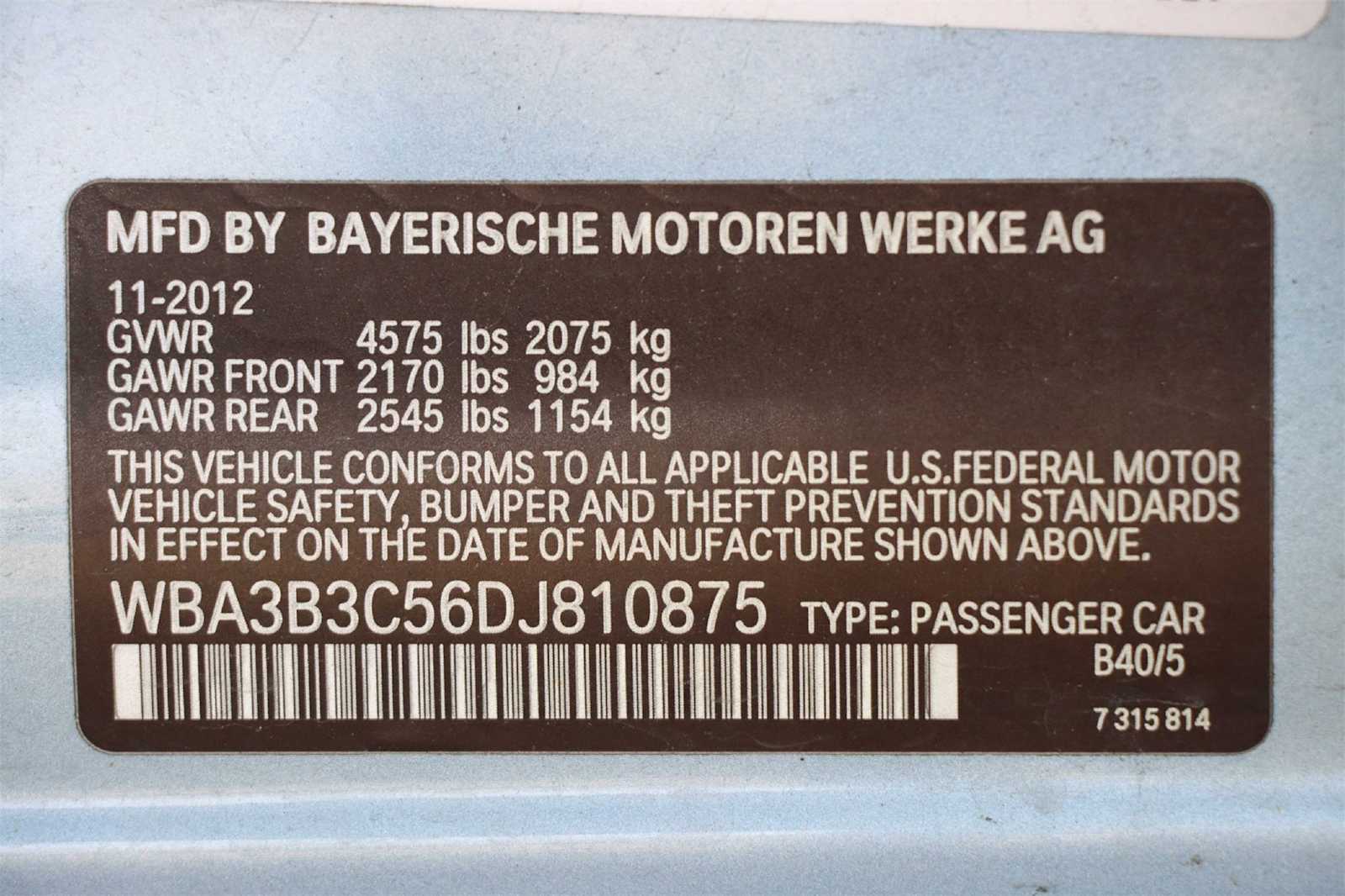 Thumbnail: 2013 BMW 3 Series - 26
