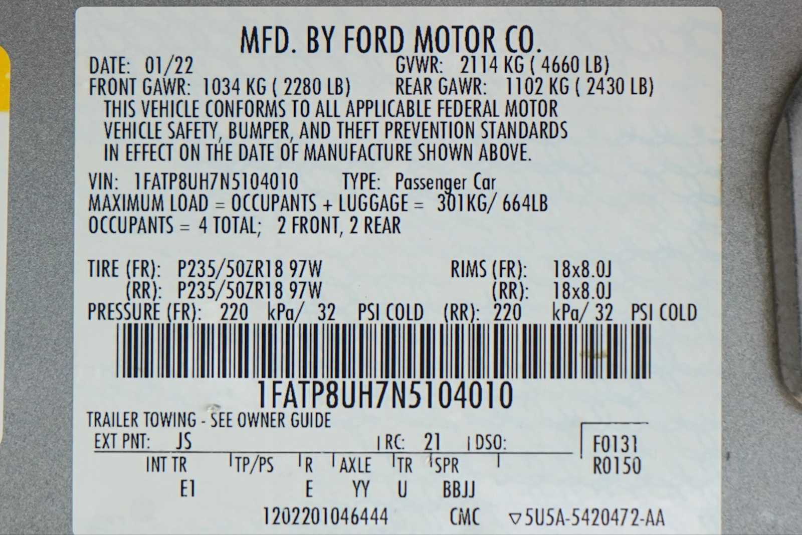 Thumbnail: 2022 Ford Mustang - 30