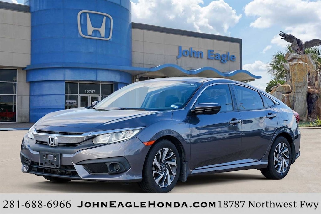 Certified 2018 Honda Civic EX w/Honda Sensing Sedan