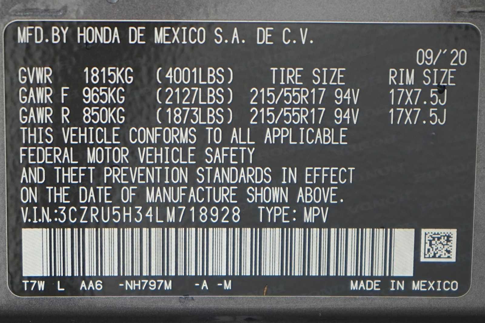 Thumbnail: 2020 Honda HR-V - 30
