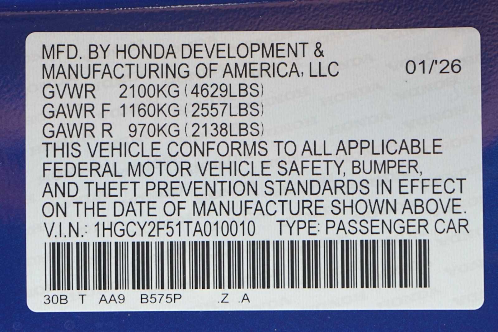2026 Honda Accord Hybrid Sport - Photo 21