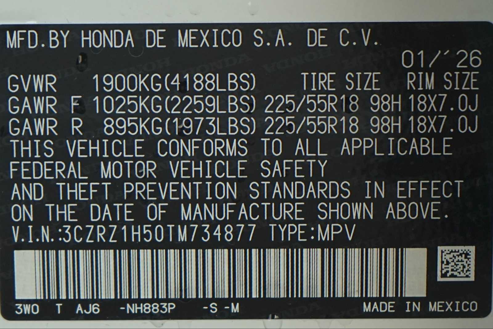Thumbnail: 2026 Honda HR-V - 21