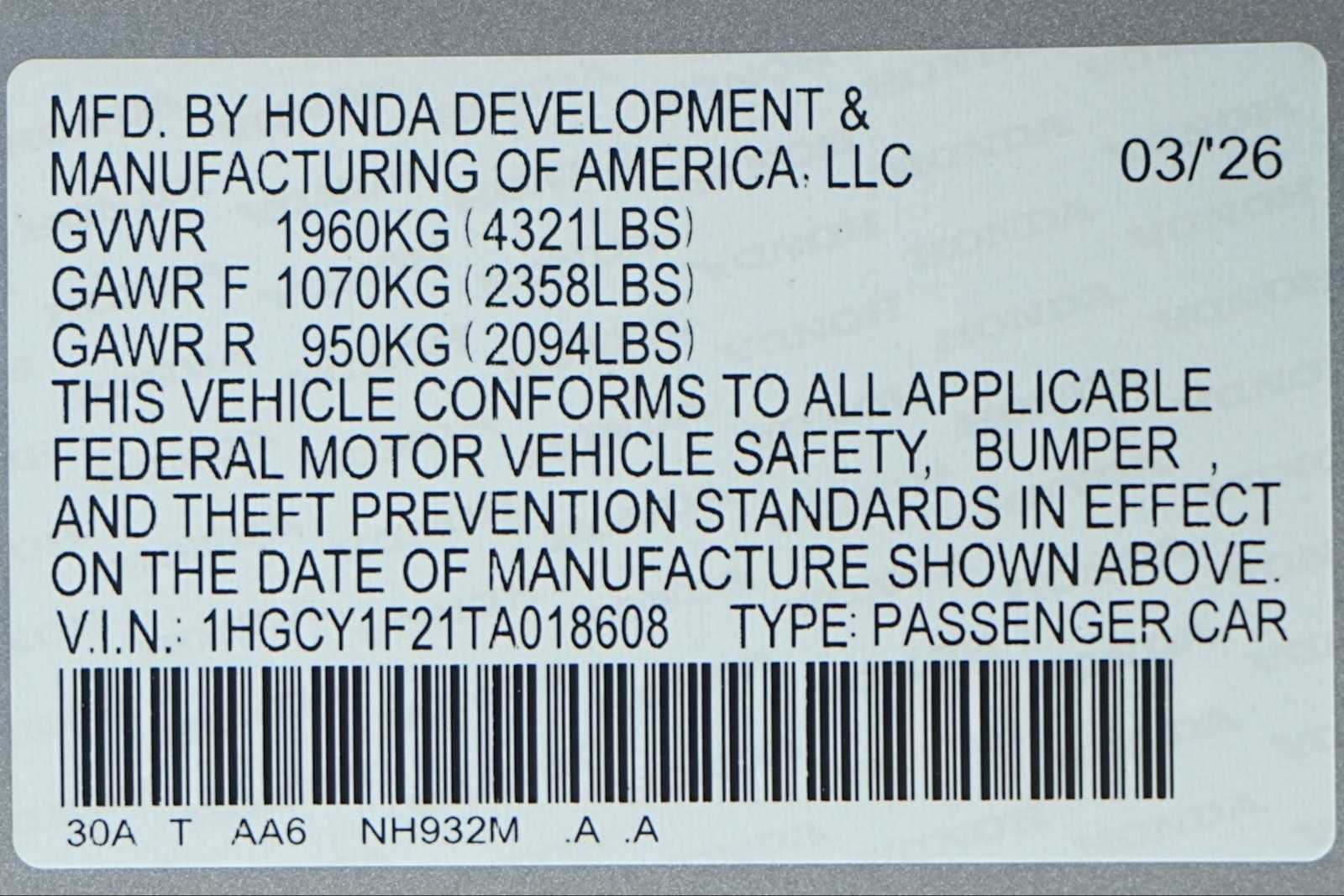 Thumbnail: 2026 Honda Accord - 21