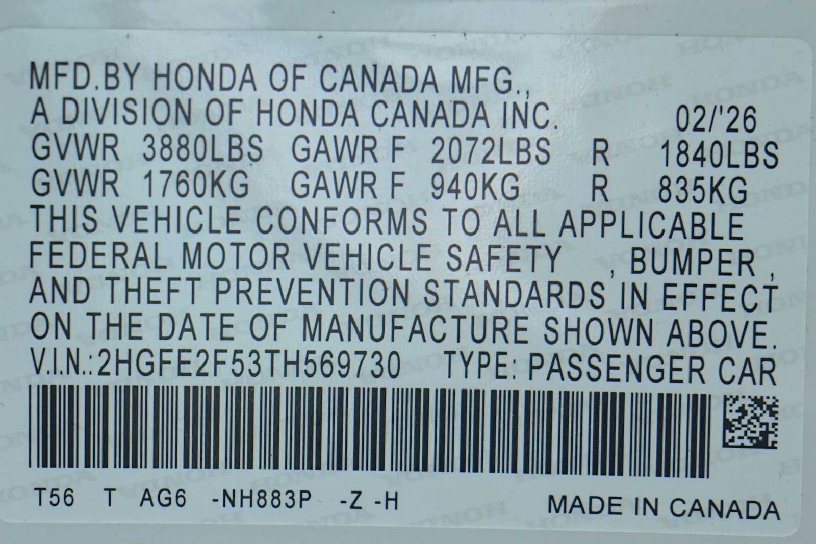 Thumbnail: 2026 Honda Civic - 21