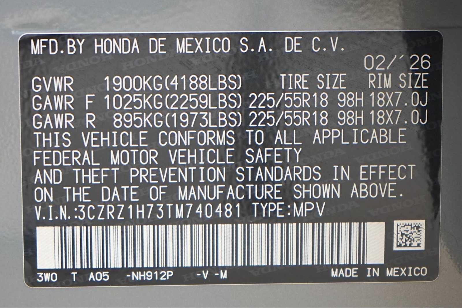 Thumbnail: 2026 Honda HR-V - 20