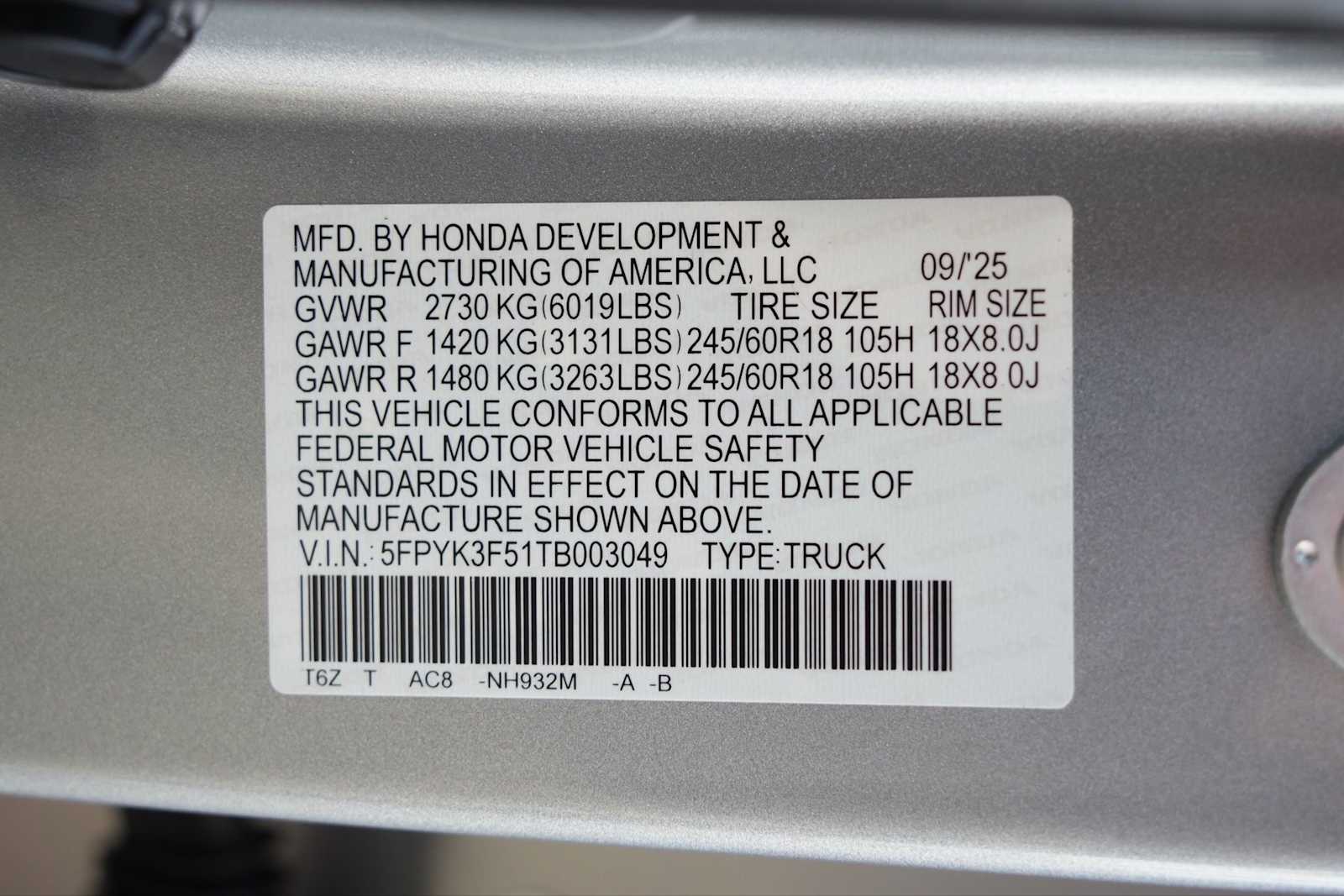 Thumbnail: 2026 Honda Ridgeline - 21