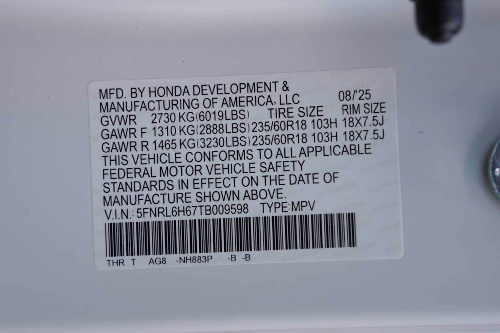 Thumbnail: 2026 Honda Odyssey - 21