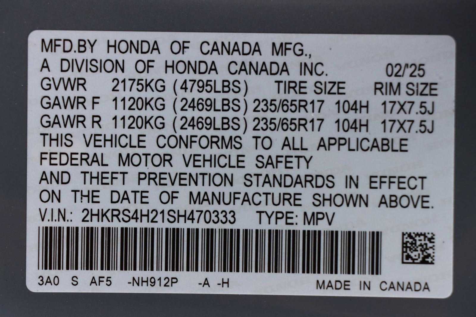 Thumbnail: 2025 Honda CR-V - 21