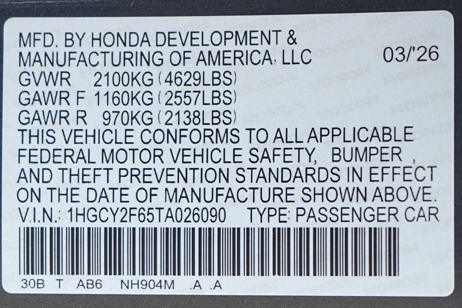 Thumbnail: 2026 Honda Accord - 21