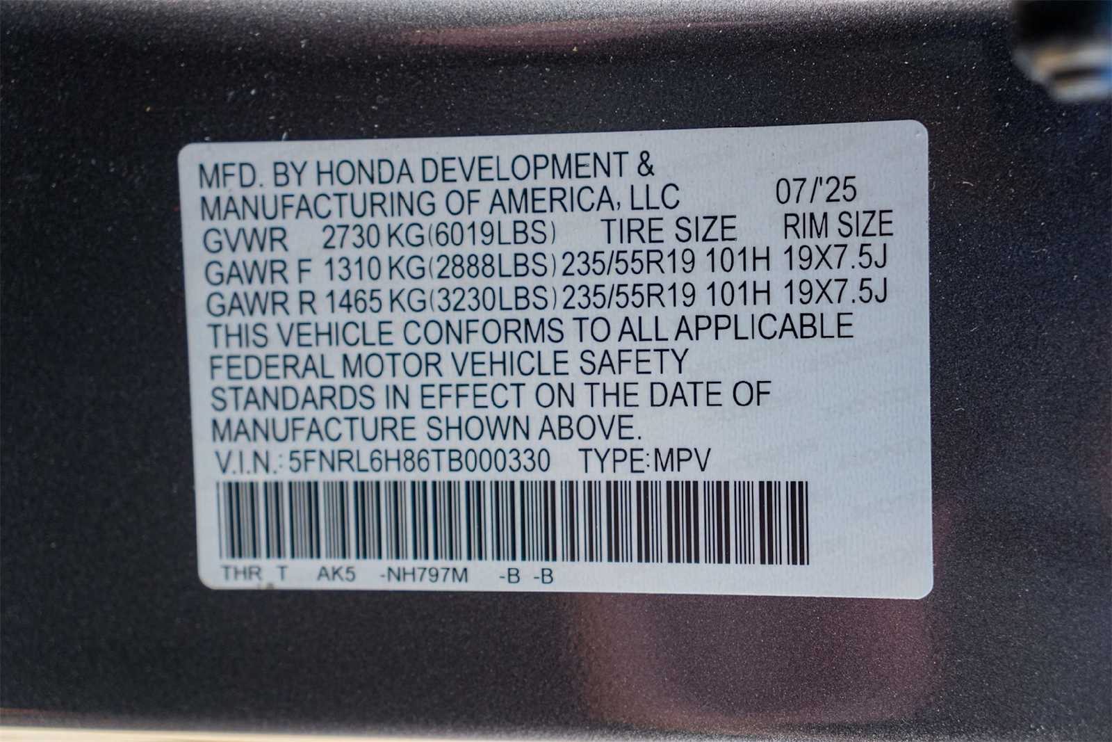 Thumbnail: 2026 Honda Odyssey - 30