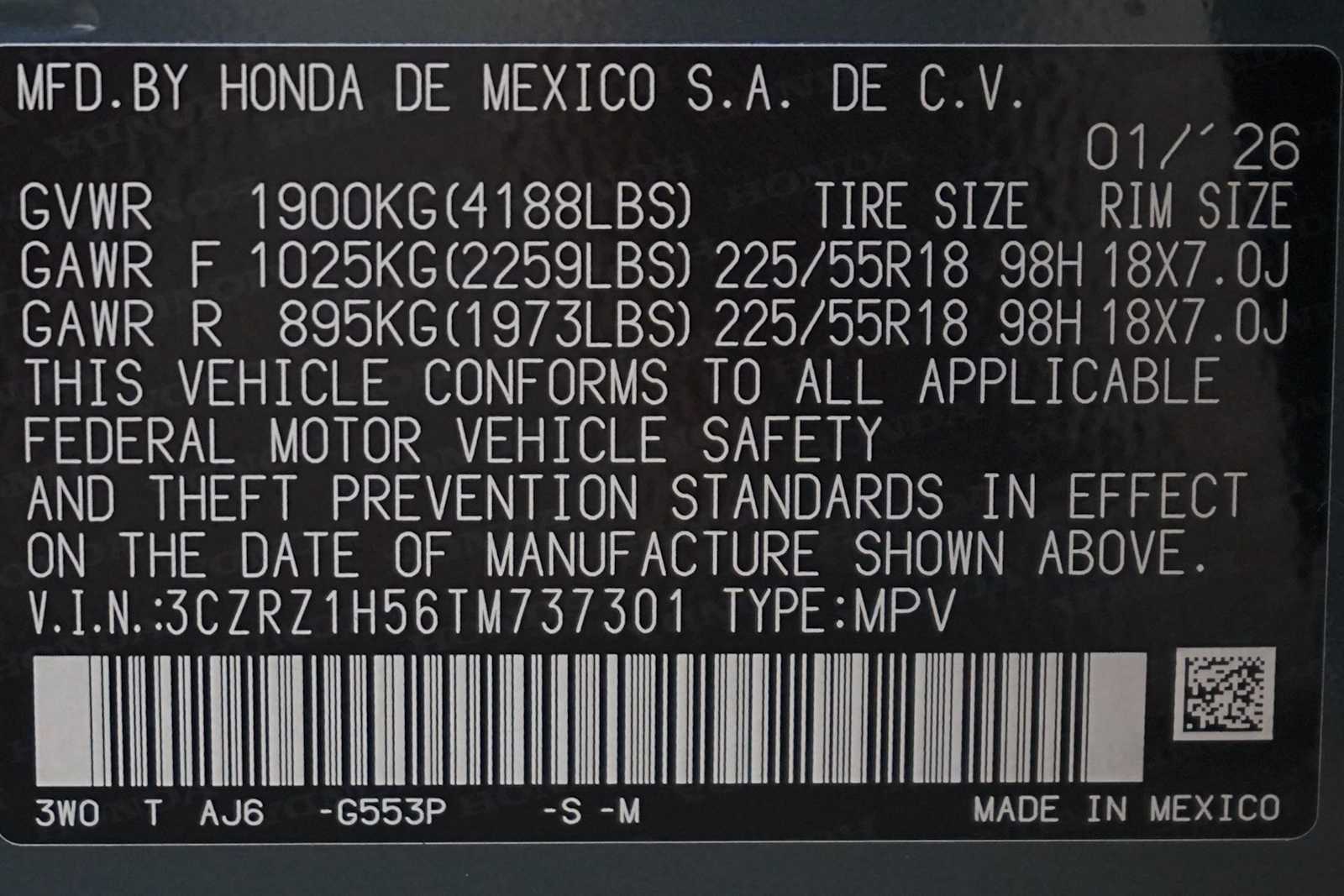 Thumbnail: 2026 Honda HR-V - 21