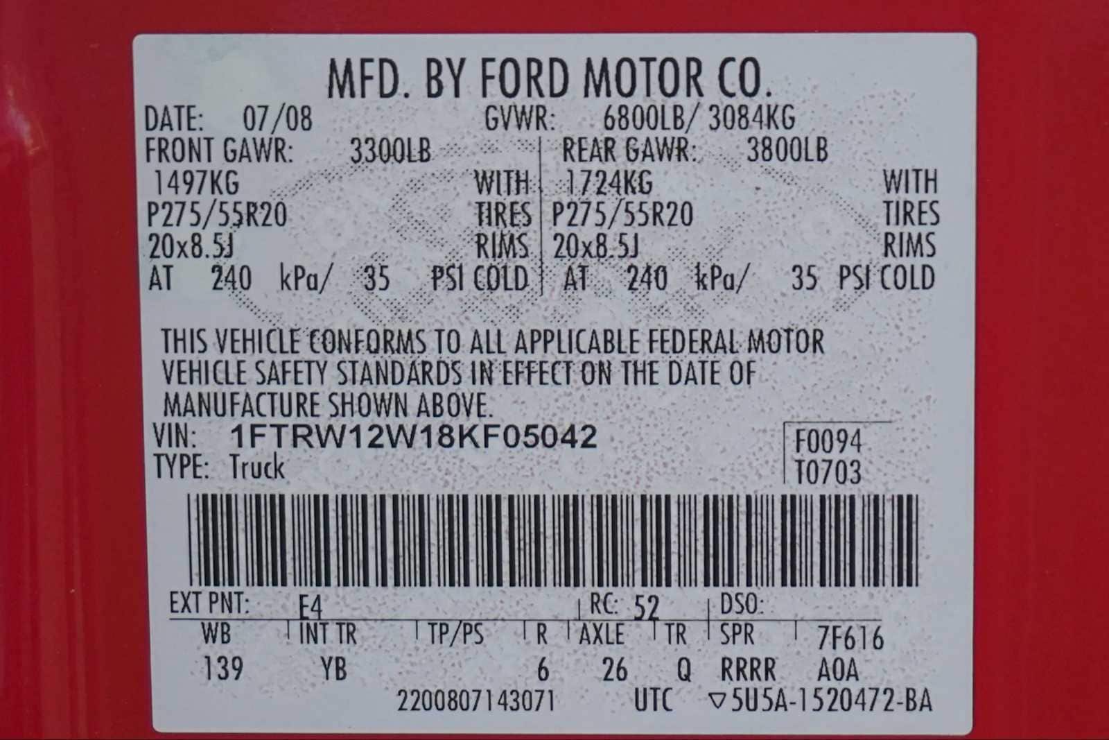 Thumbnail: 2008 Ford Econoline - 30