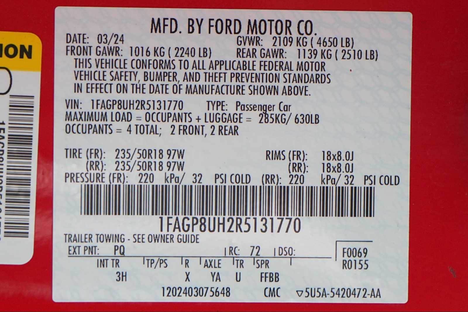 Thumbnail: 2024 Ford Mustang - 30