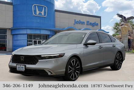 Shop New 2025 Honda Accord Hybrid Touring Sedan For Sale Houston, Texas