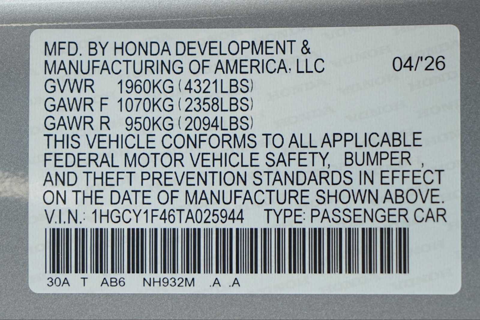 Thumbnail: 2026 Honda Accord - 21