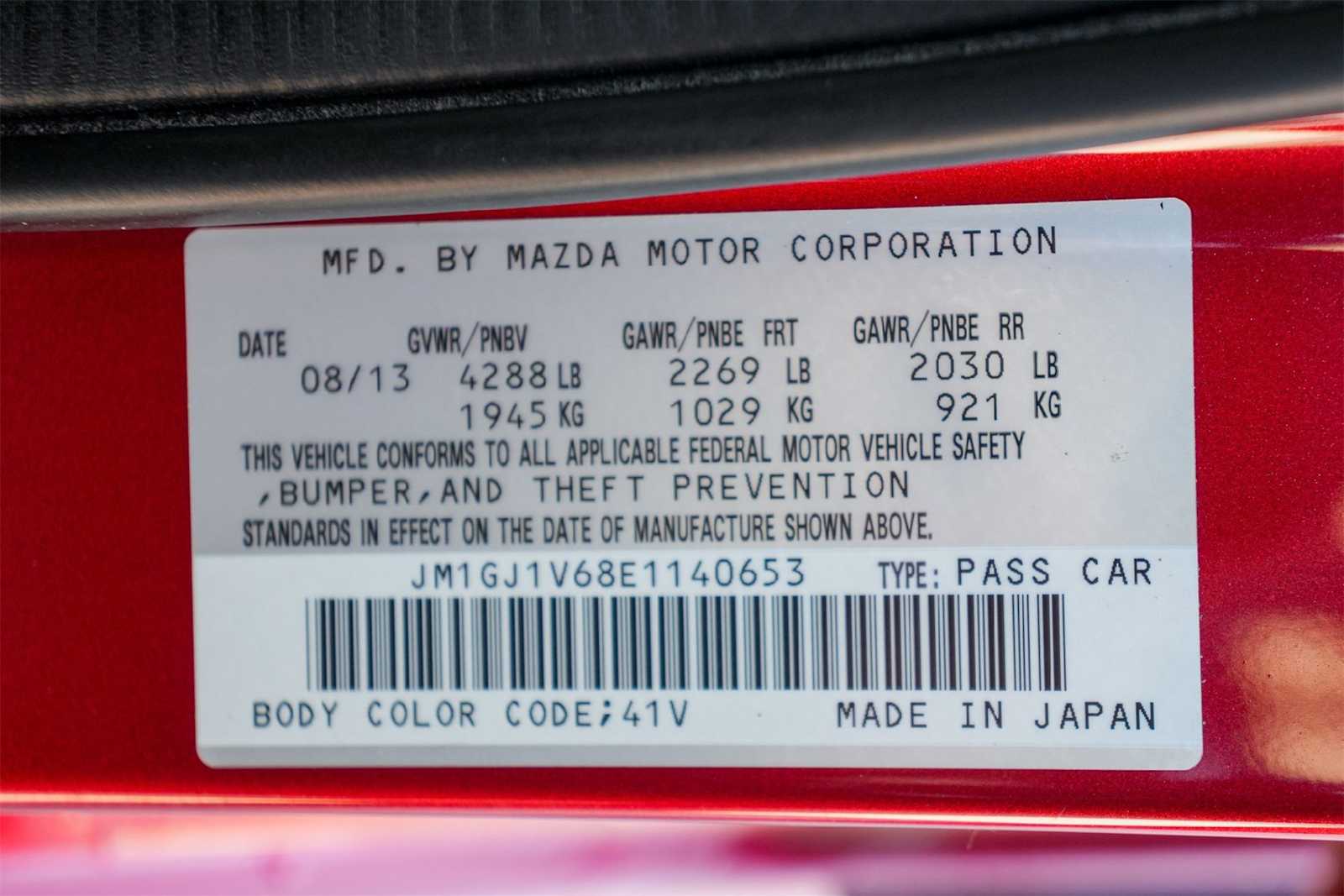 Thumbnail: 2014 Mazda Mazda6 - 30