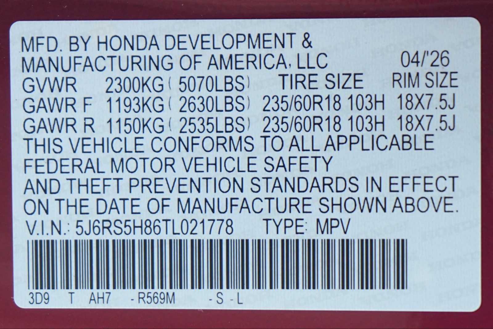 Thumbnail: 2026 Honda CR-V - 21