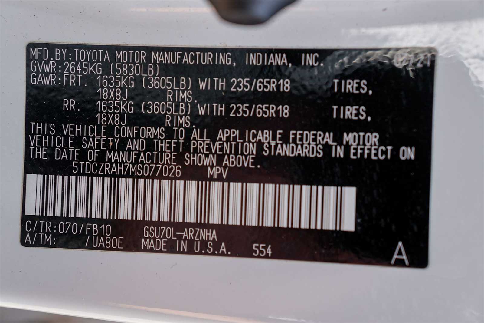 Thumbnail: 2021 Toyota Highlander - 30